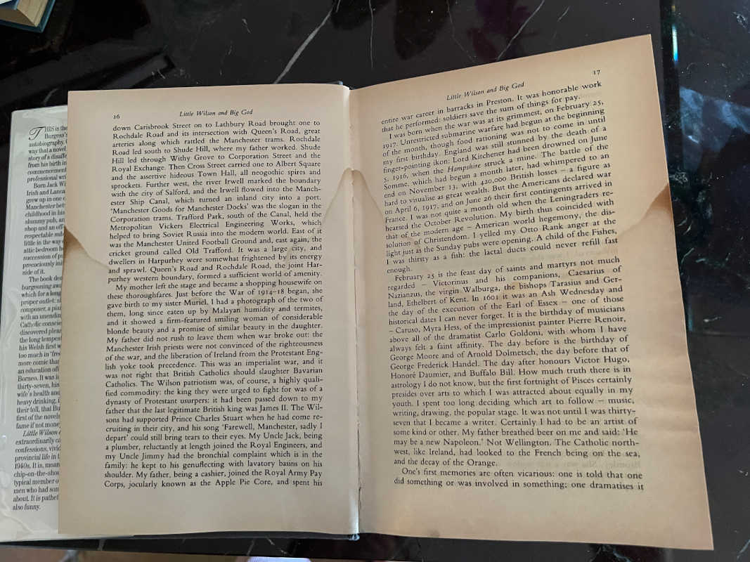 Water Damaged Book Returned by Frsteam